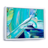 Oil On Canvas Textured Composition IX