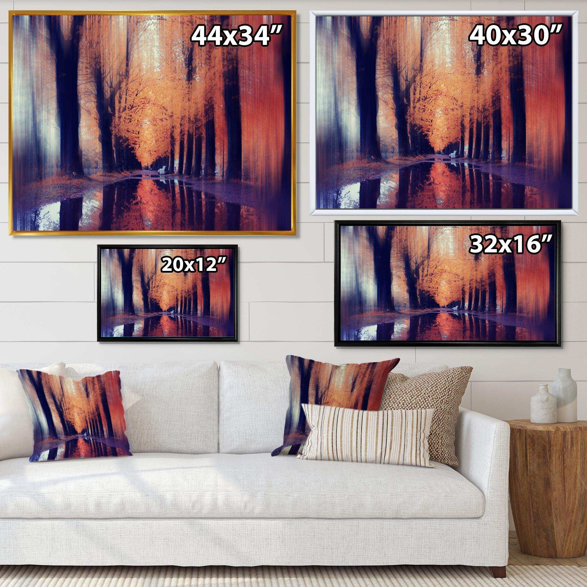 Autumn Colored Forest Treescape II