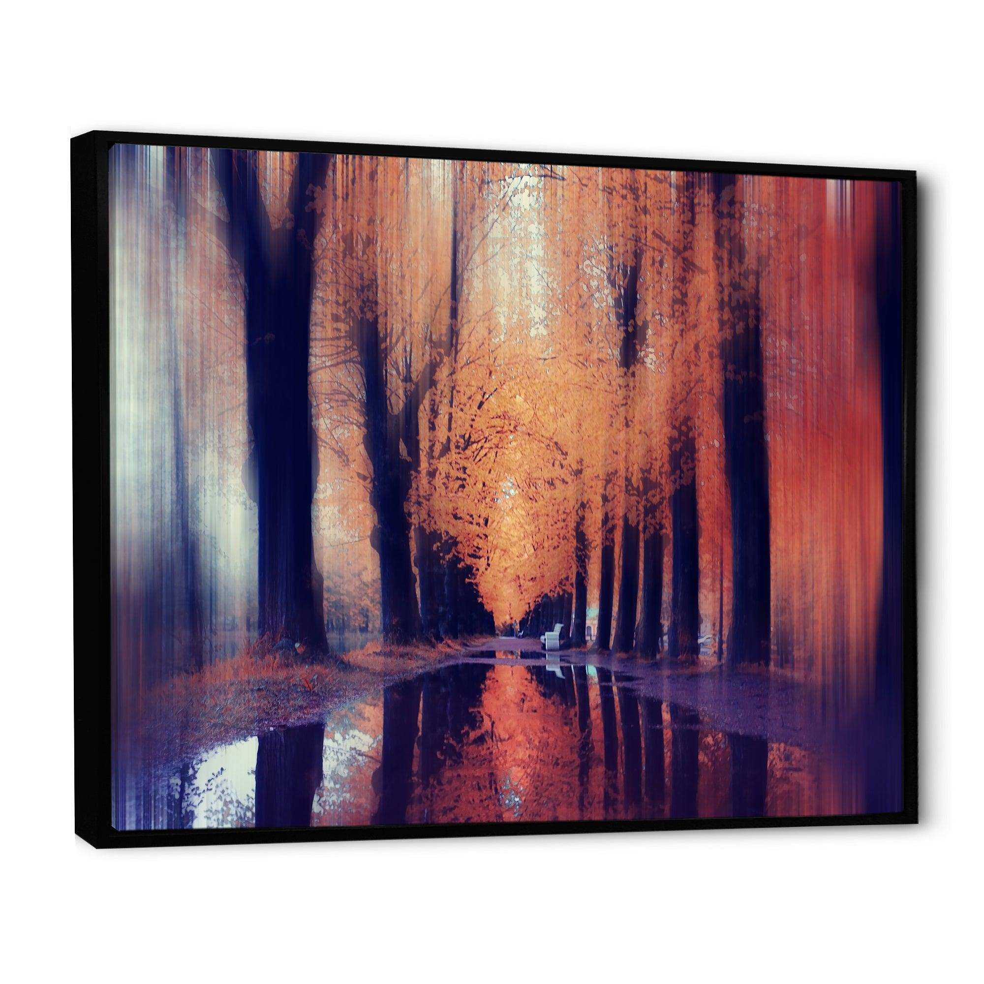 Autumn Colored Forest Treescape II