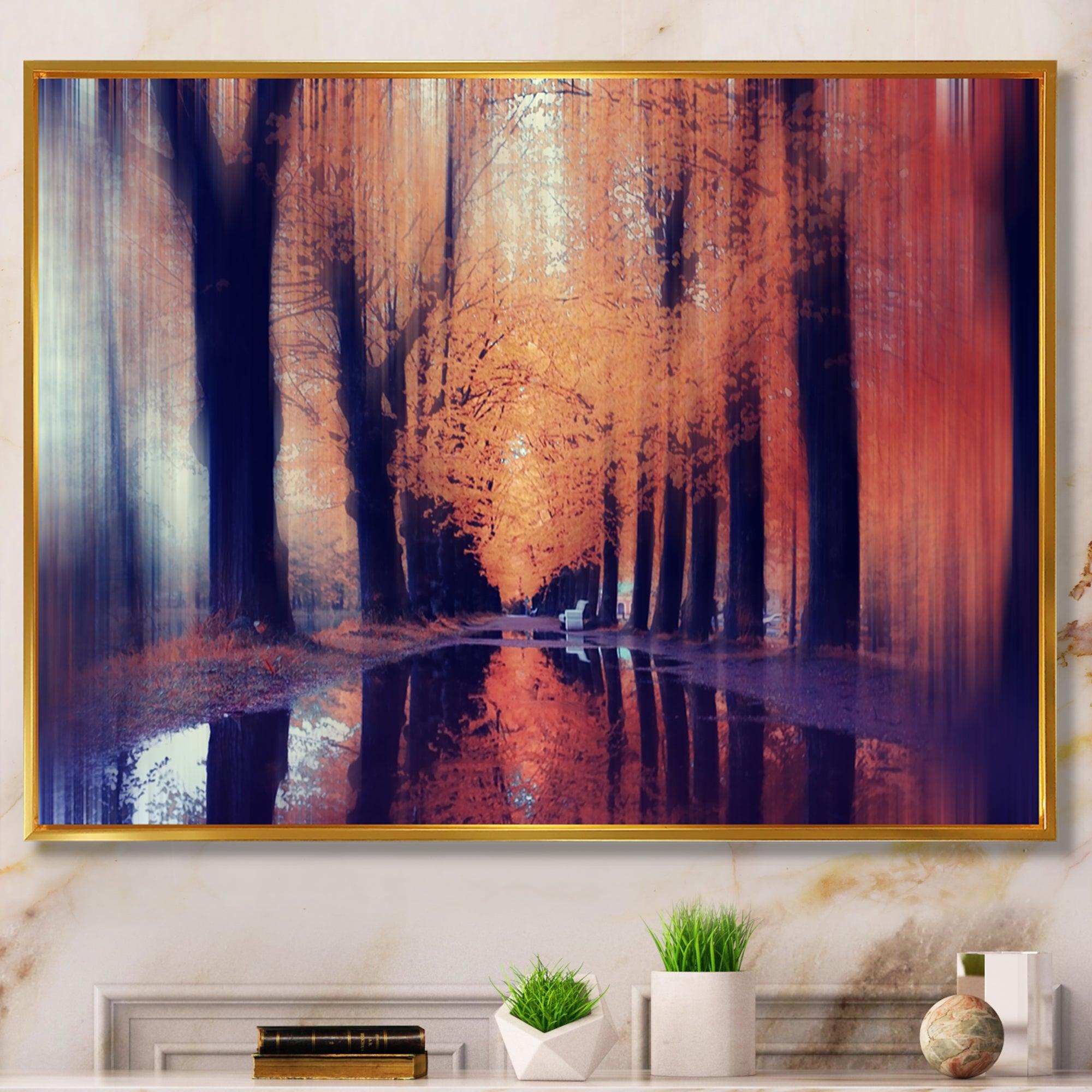 Autumn Colored Forest Treescape II