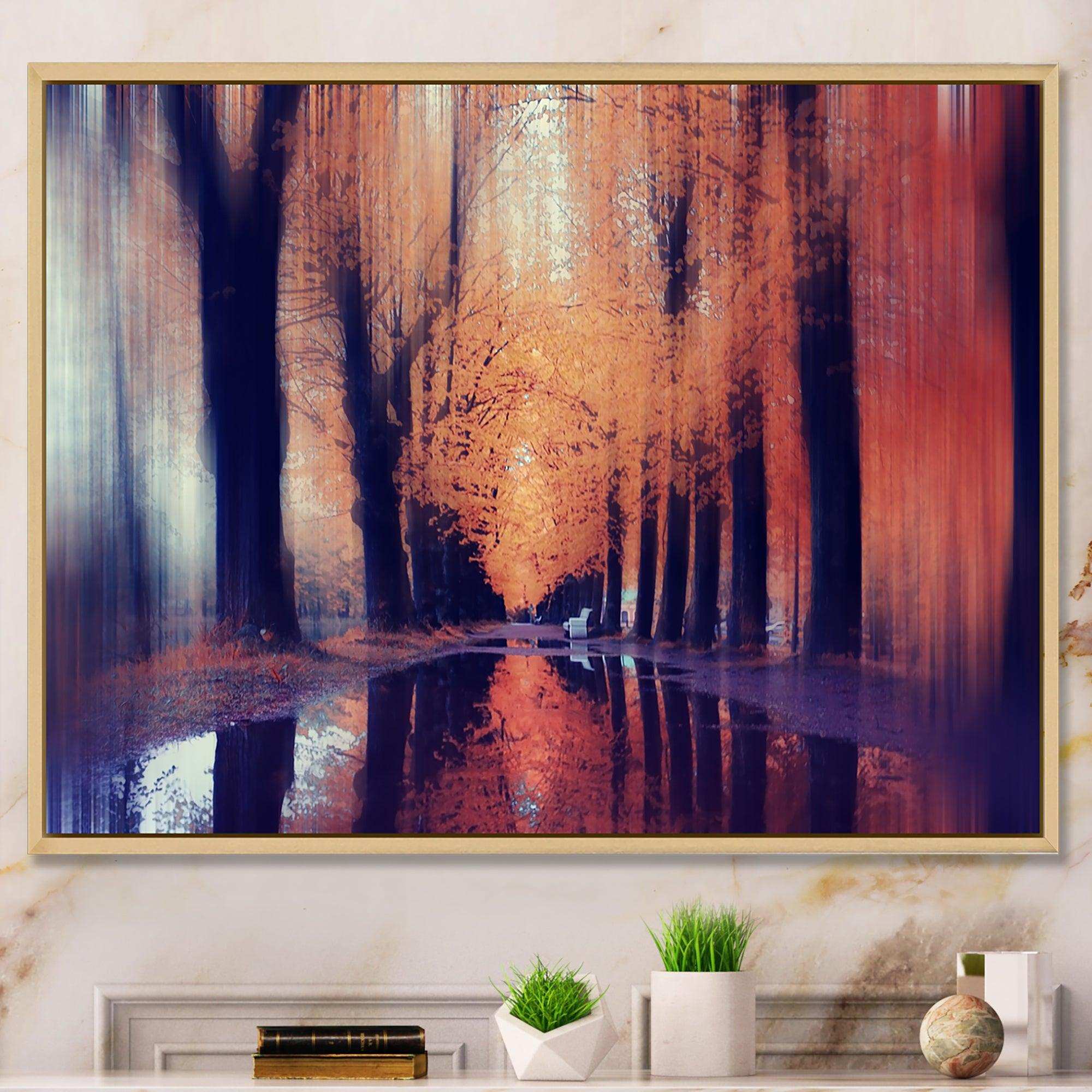 Autumn Colored Forest Treescape II