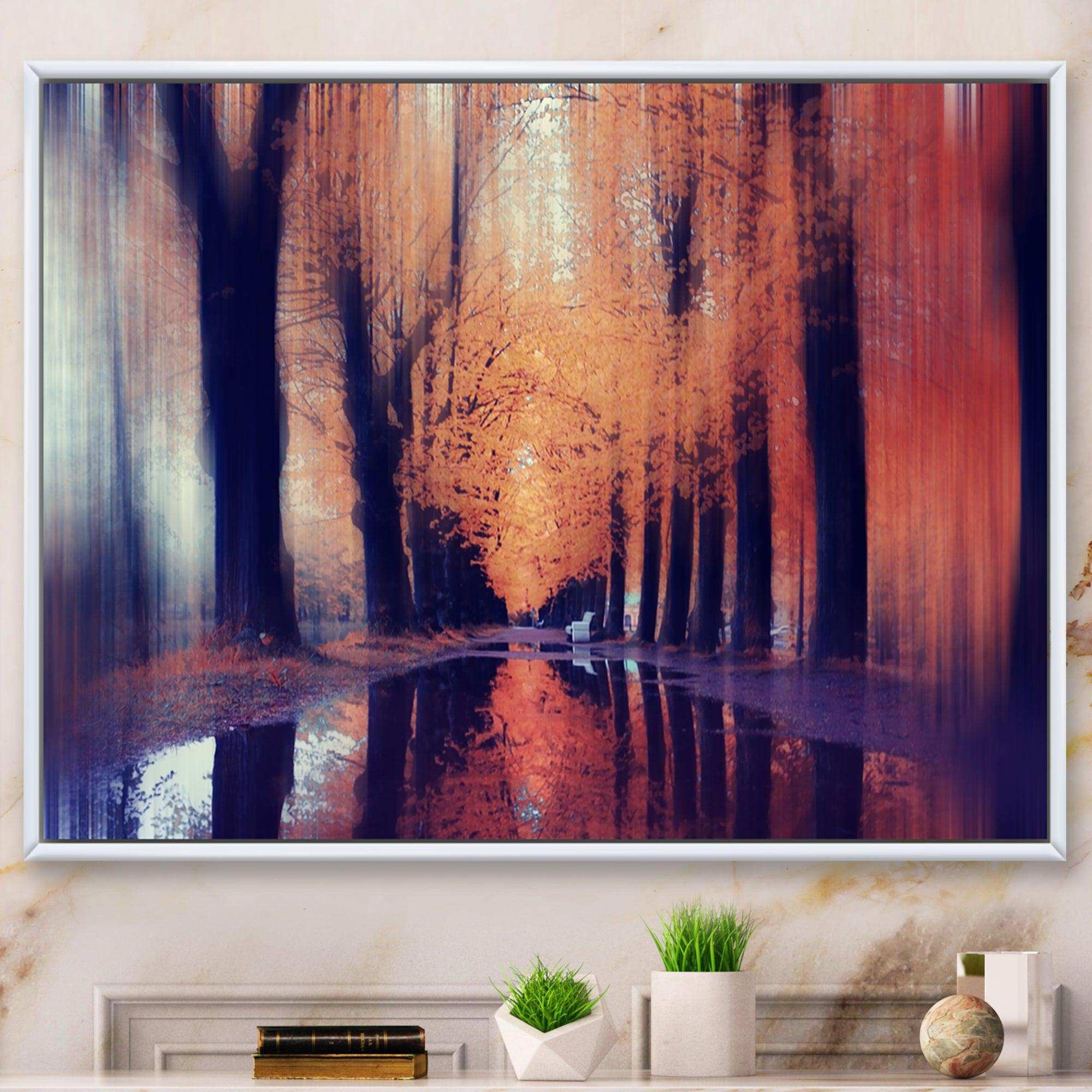 Autumn Colored Forest Treescape II