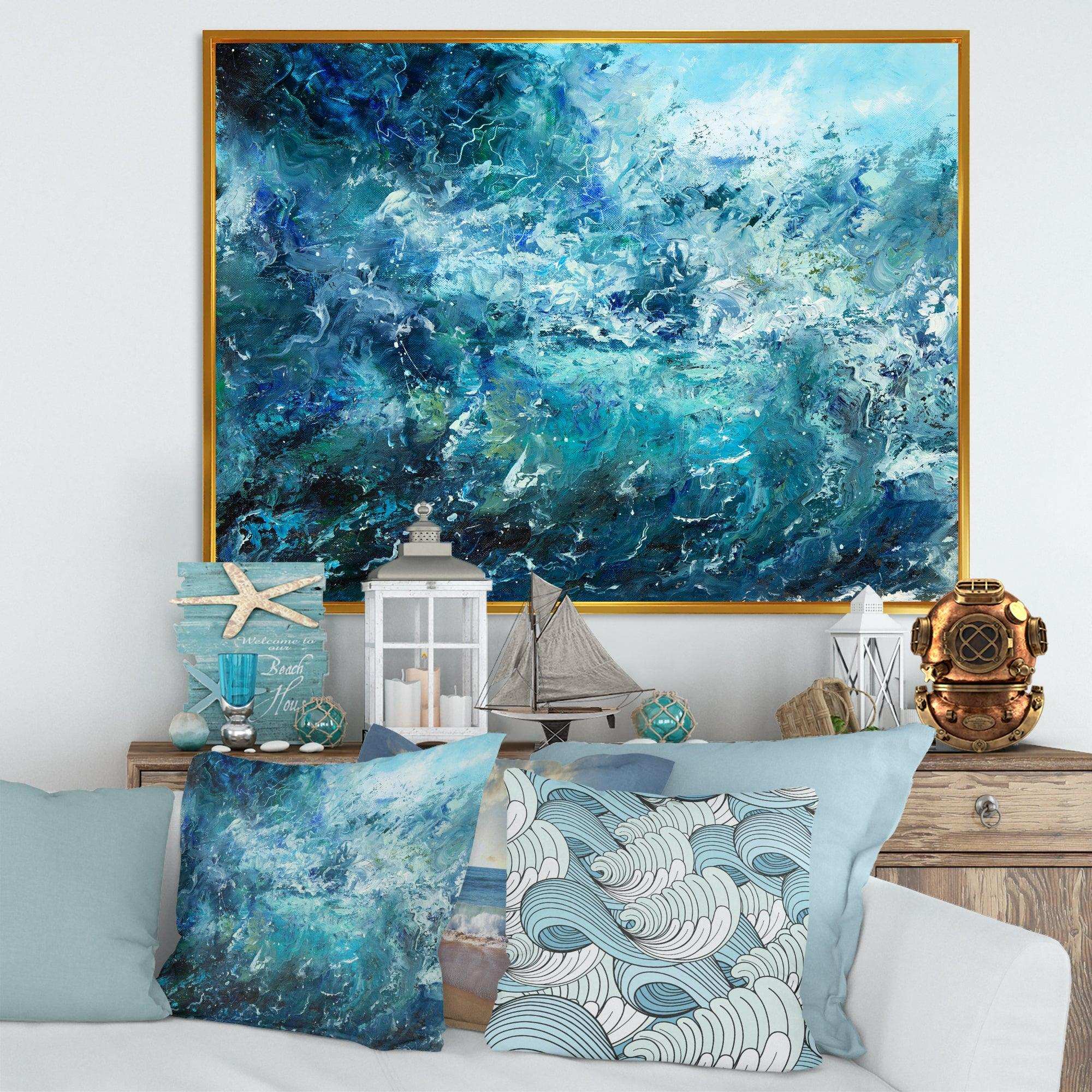 Wild Blue Ocean Waves V