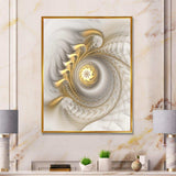 Glowing Fractal With Recursive Curves