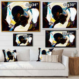 Union Of Male And Female Faces I