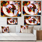 Union Of Male And Female Faces III