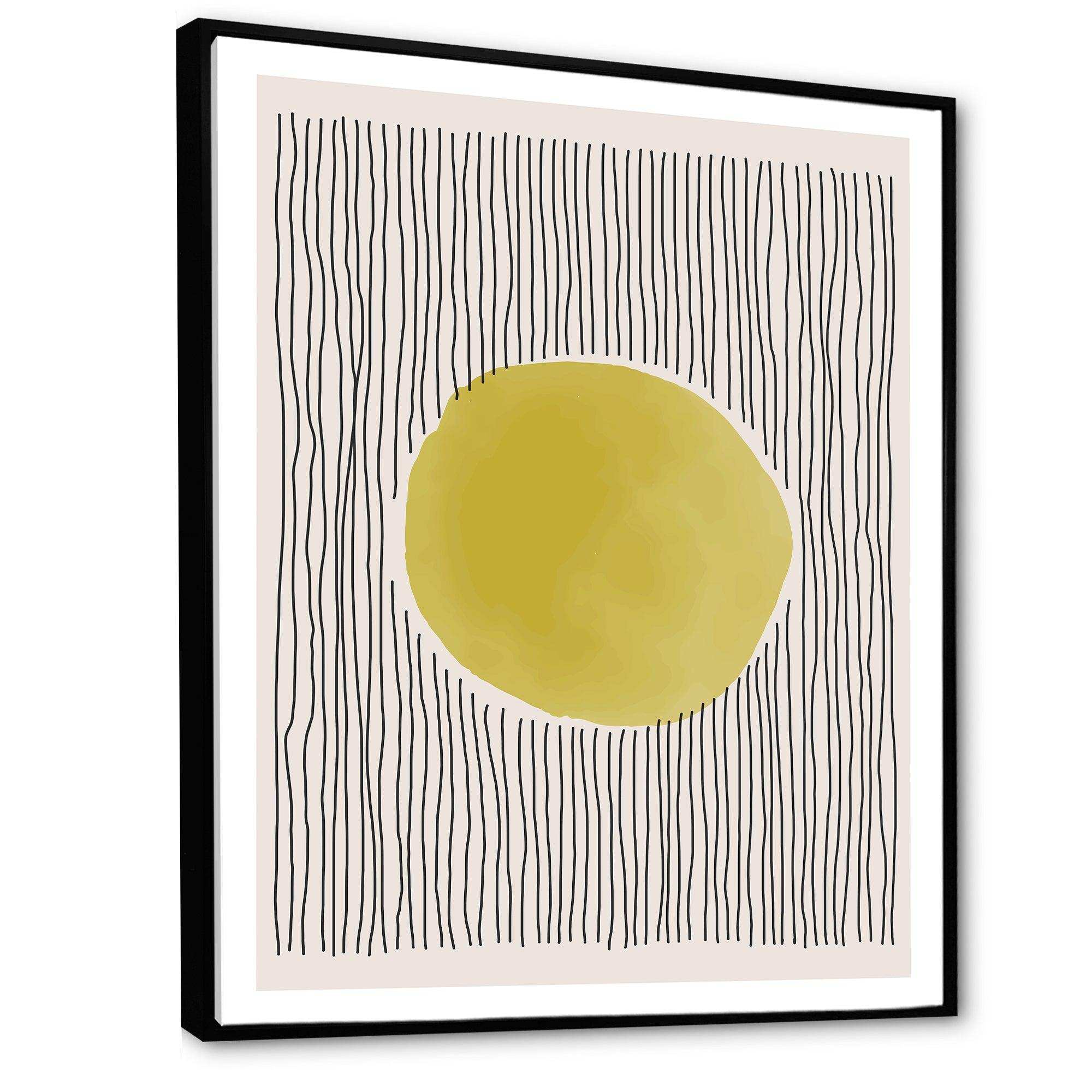 Minimal Geometric Lines And Circle I