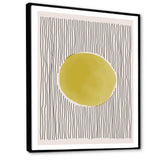 Minimal Geometric Lines And Circle I