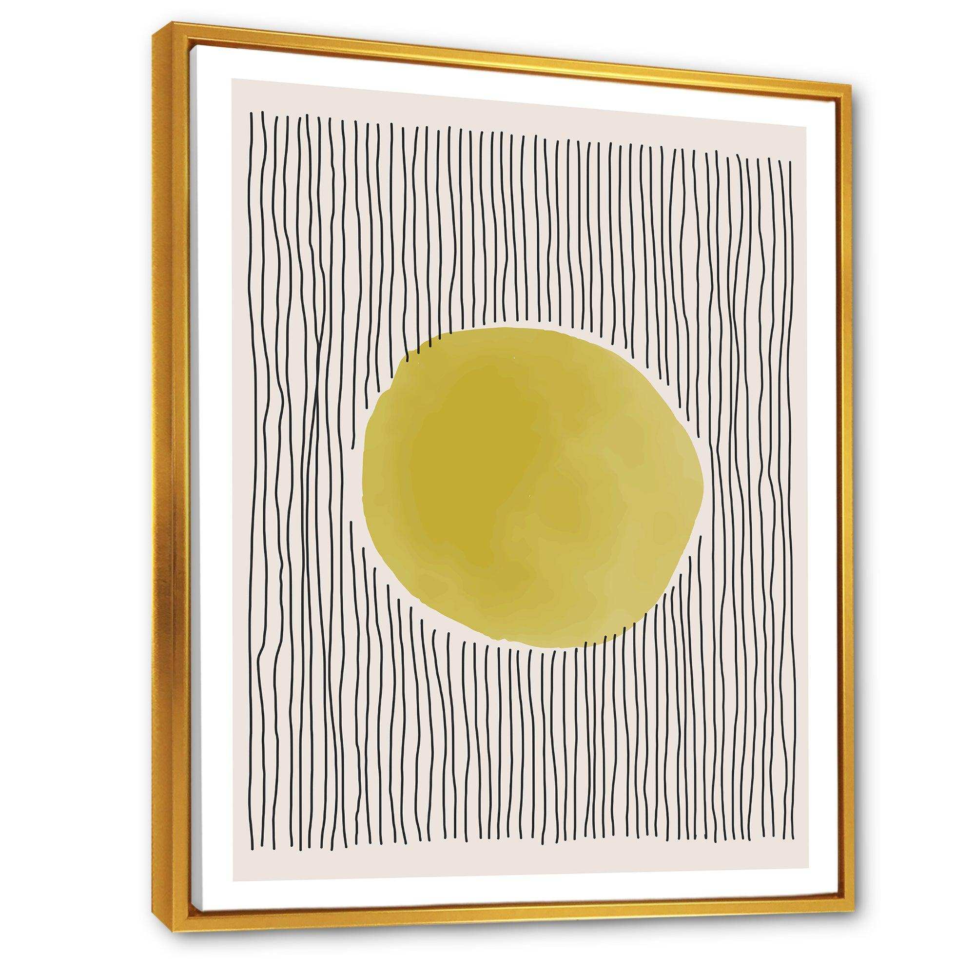 Minimal Geometric Lines And Circle I