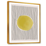 Minimal Geometric Lines And Circle I