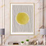 Minimal Geometric Lines And Circle I