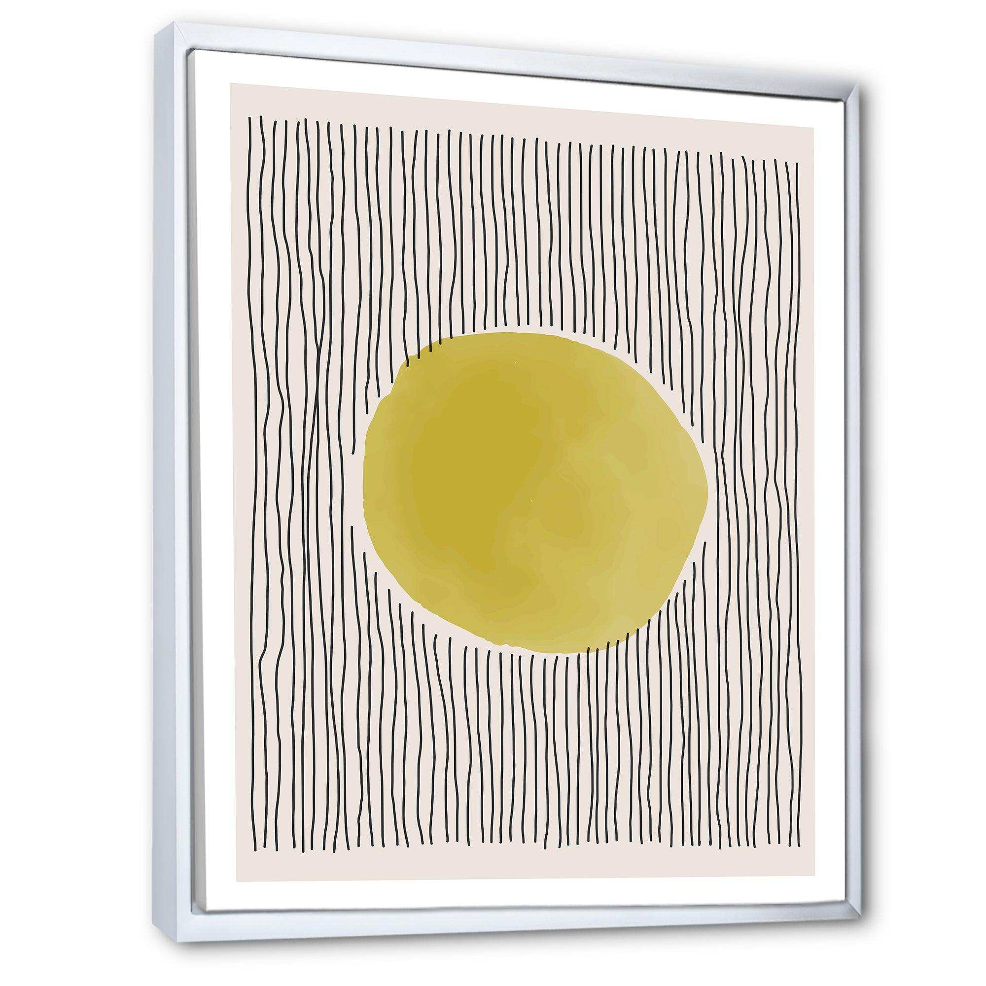 Minimal Geometric Lines And Circle I