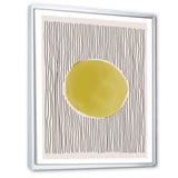 Minimal Geometric Lines And Circle I