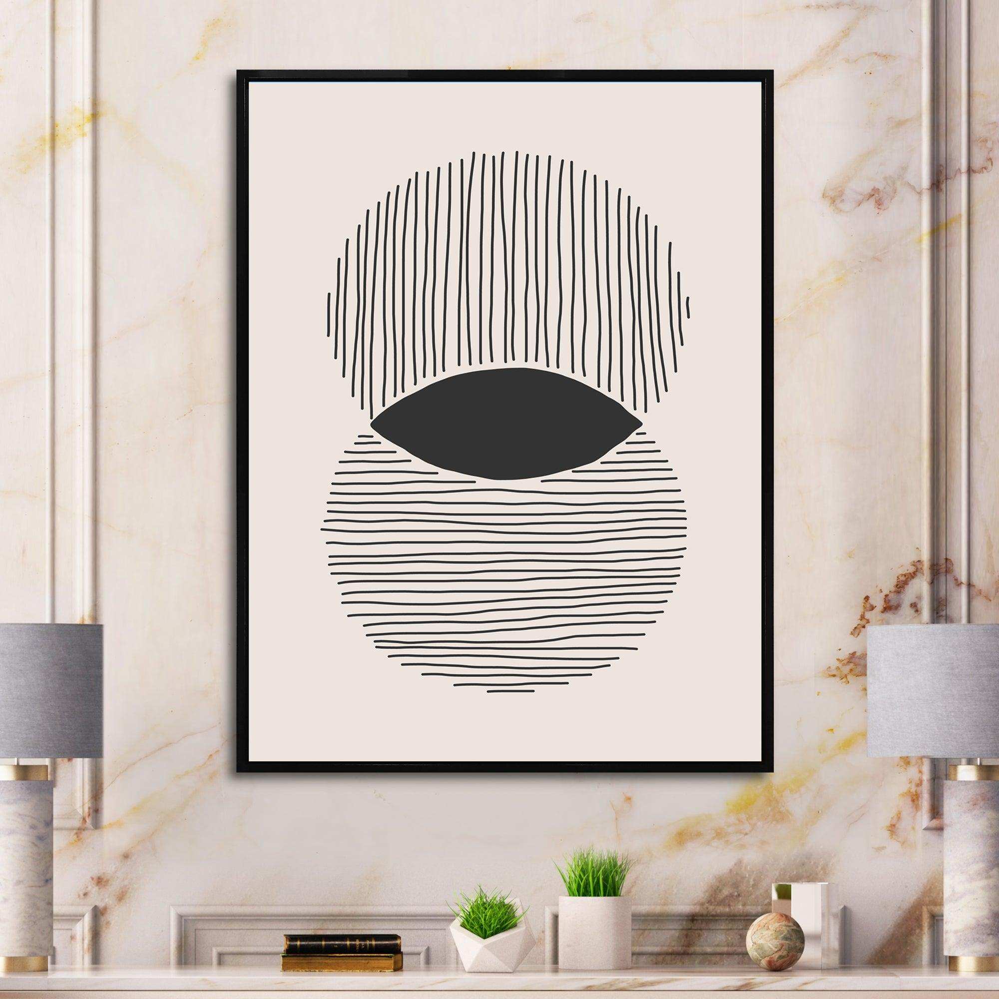 Minimal Geometric Lines And Circle II