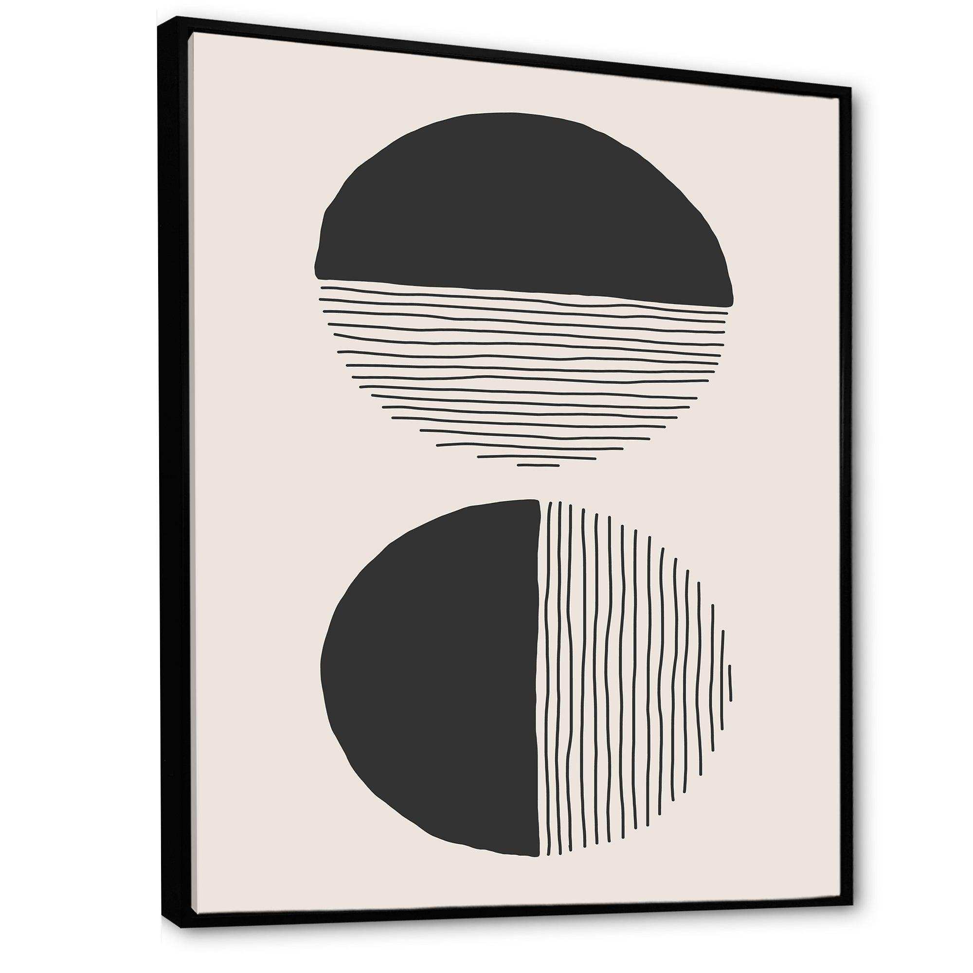 Minimal Geometric Lines And Circle IV