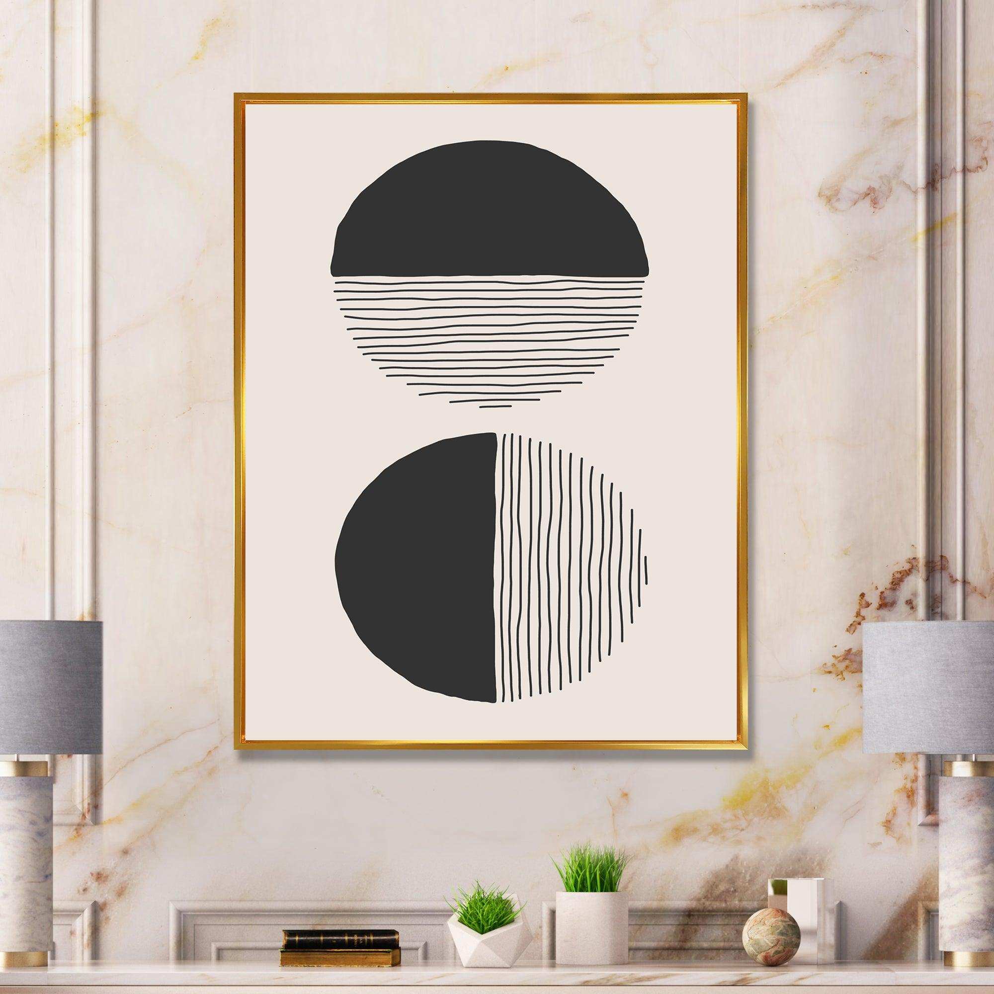 Minimal Geometric Lines And Circle IV