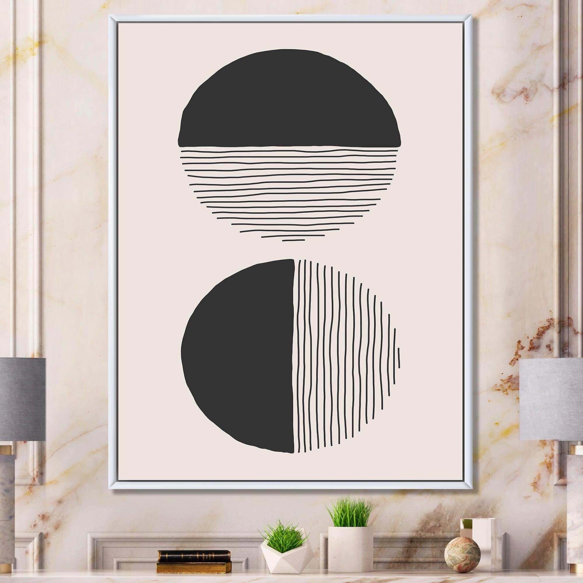 Minimal Geometric Lines And Circle IV