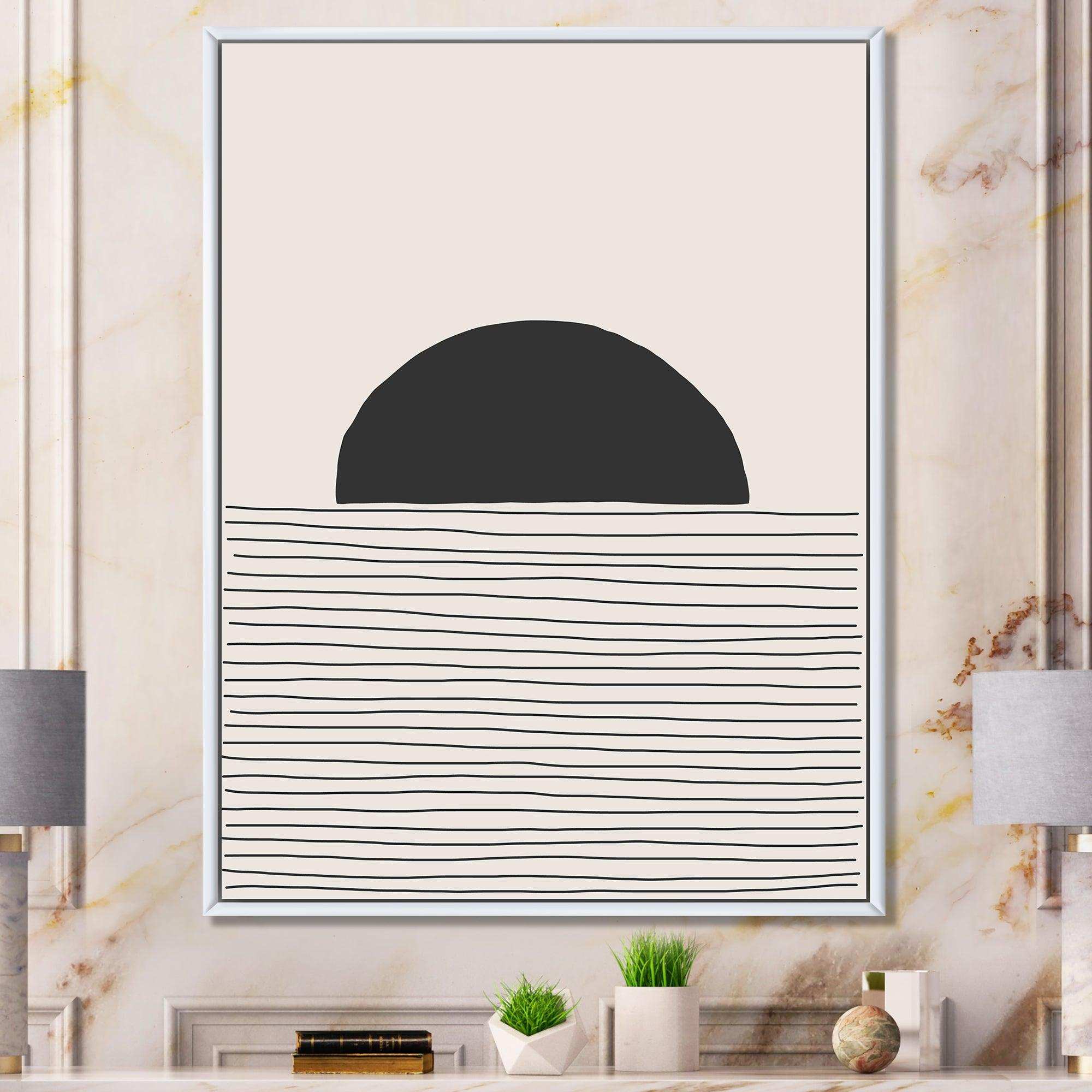 Minimal Geometric Lines And Circle V