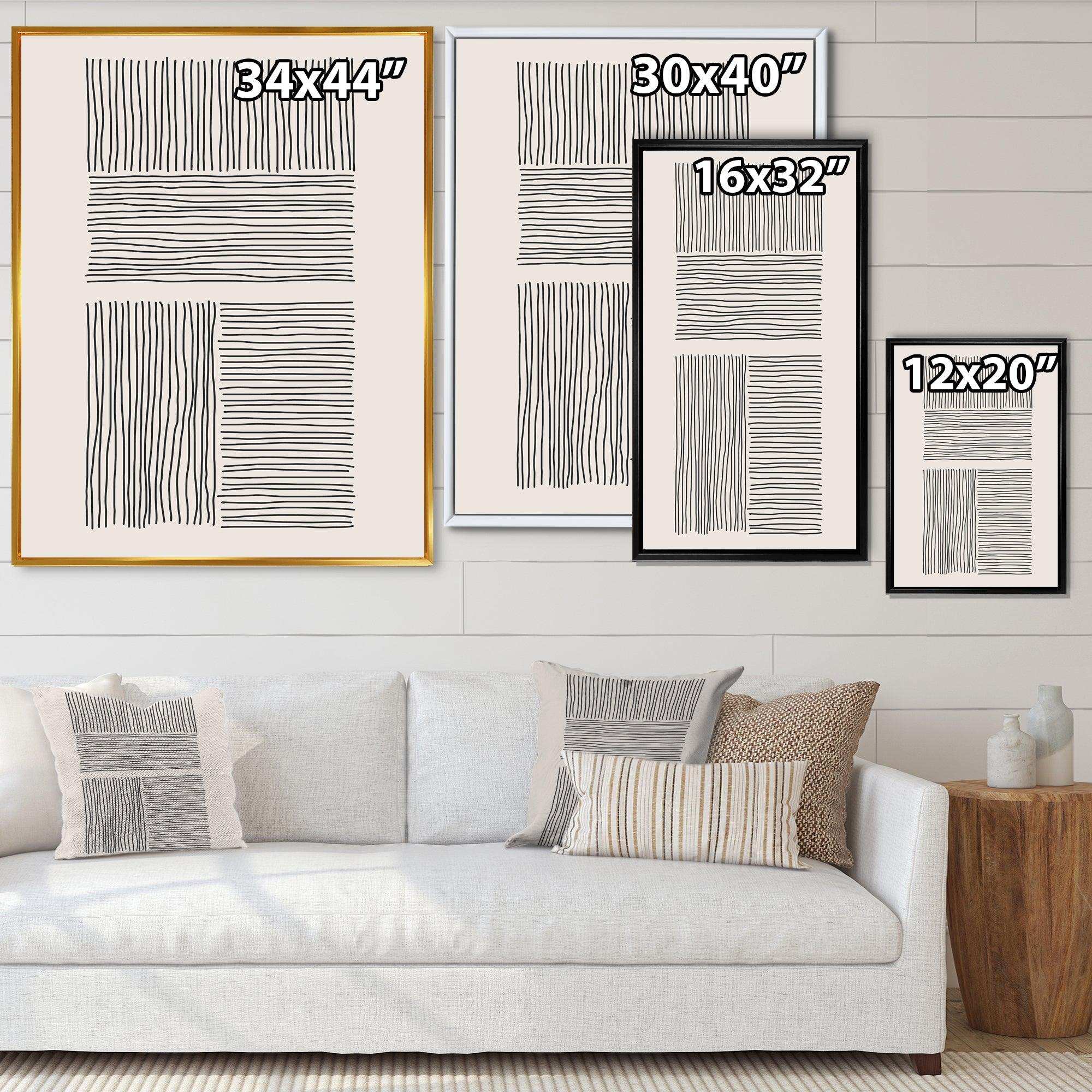 Minimal Geometric Lines And Squares IV