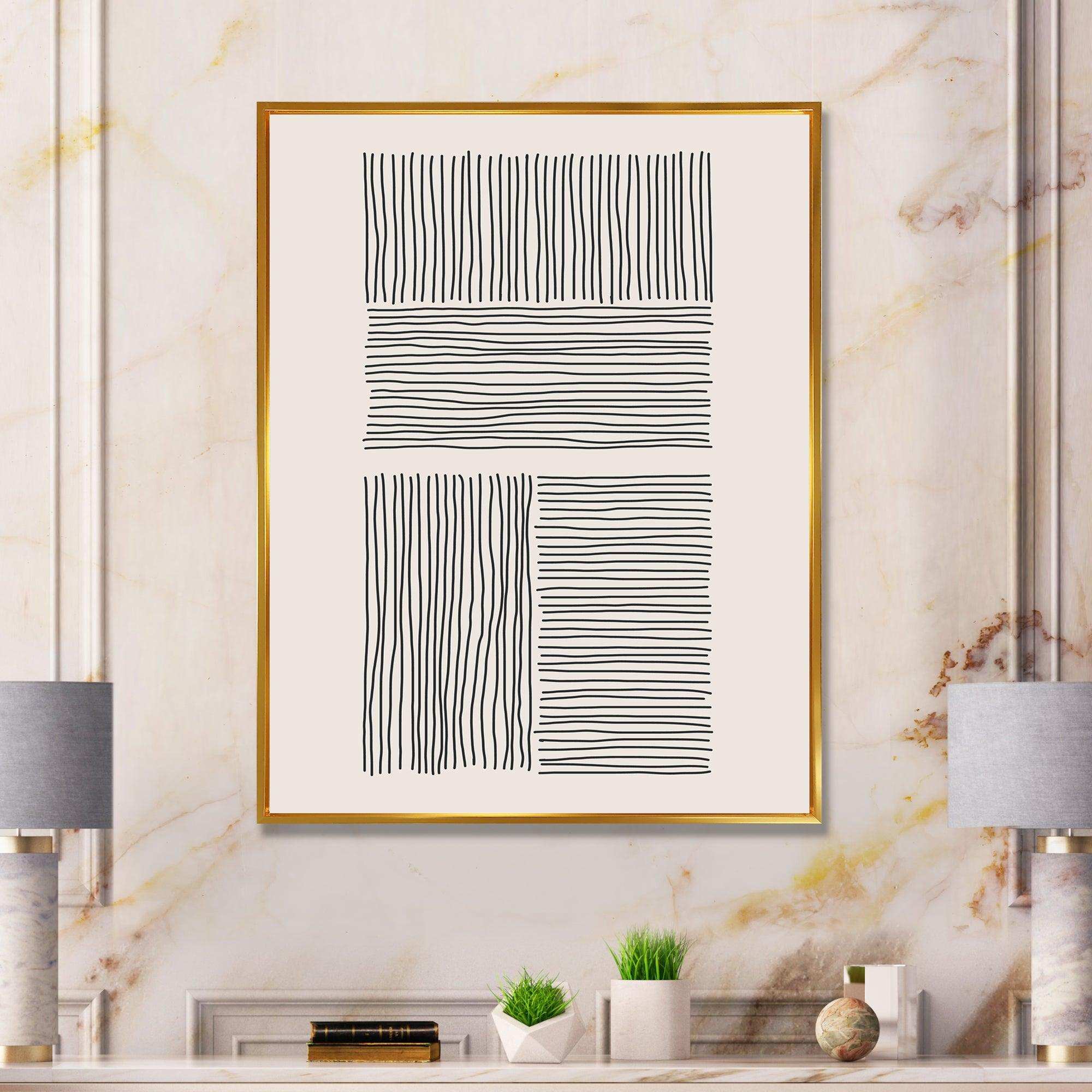 Minimal Geometric Lines And Squares IV