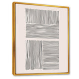 Minimal Geometric Lines And Squares IV