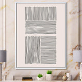 Minimal Geometric Lines And Squares IV