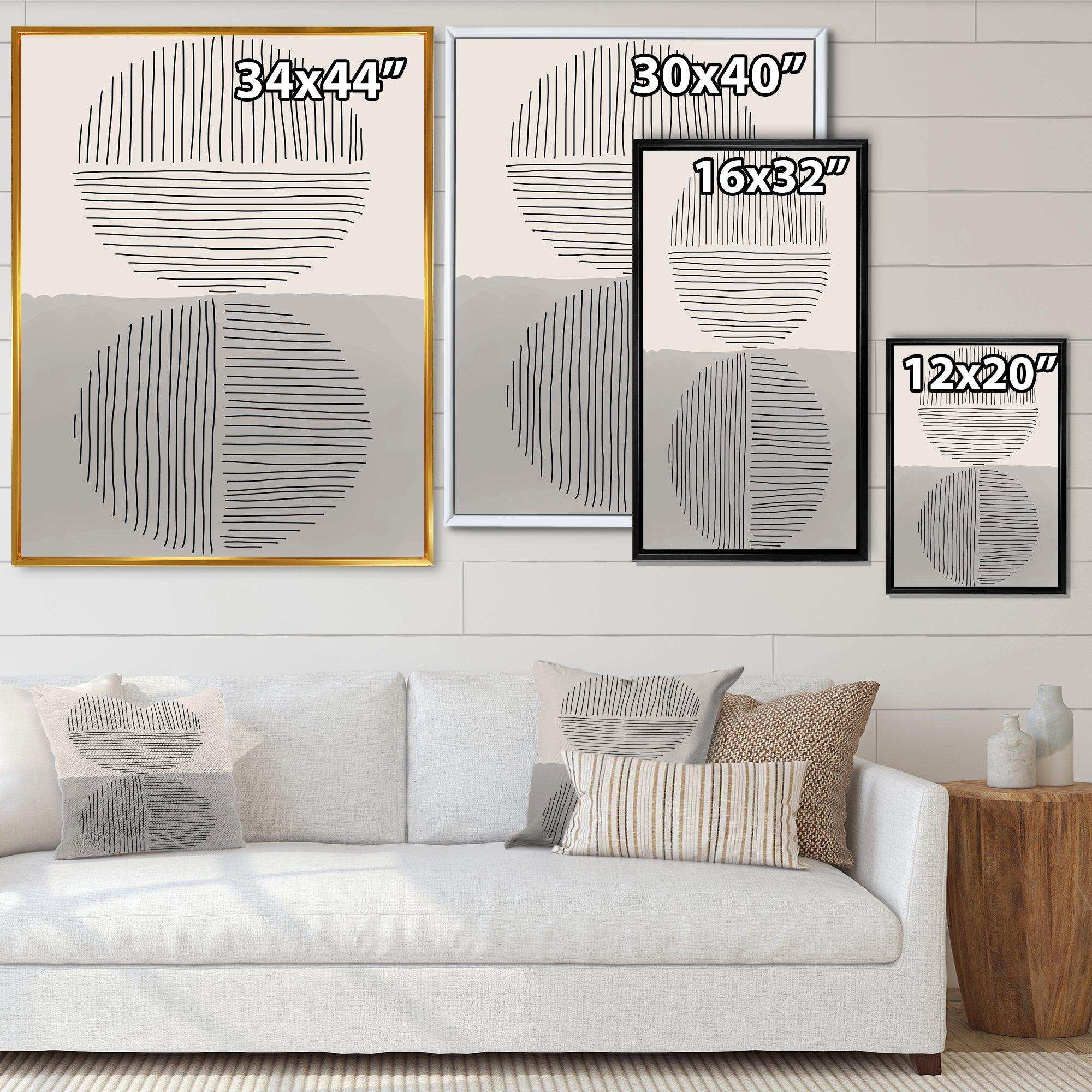 Minimal Geometric Lines And Circle VI