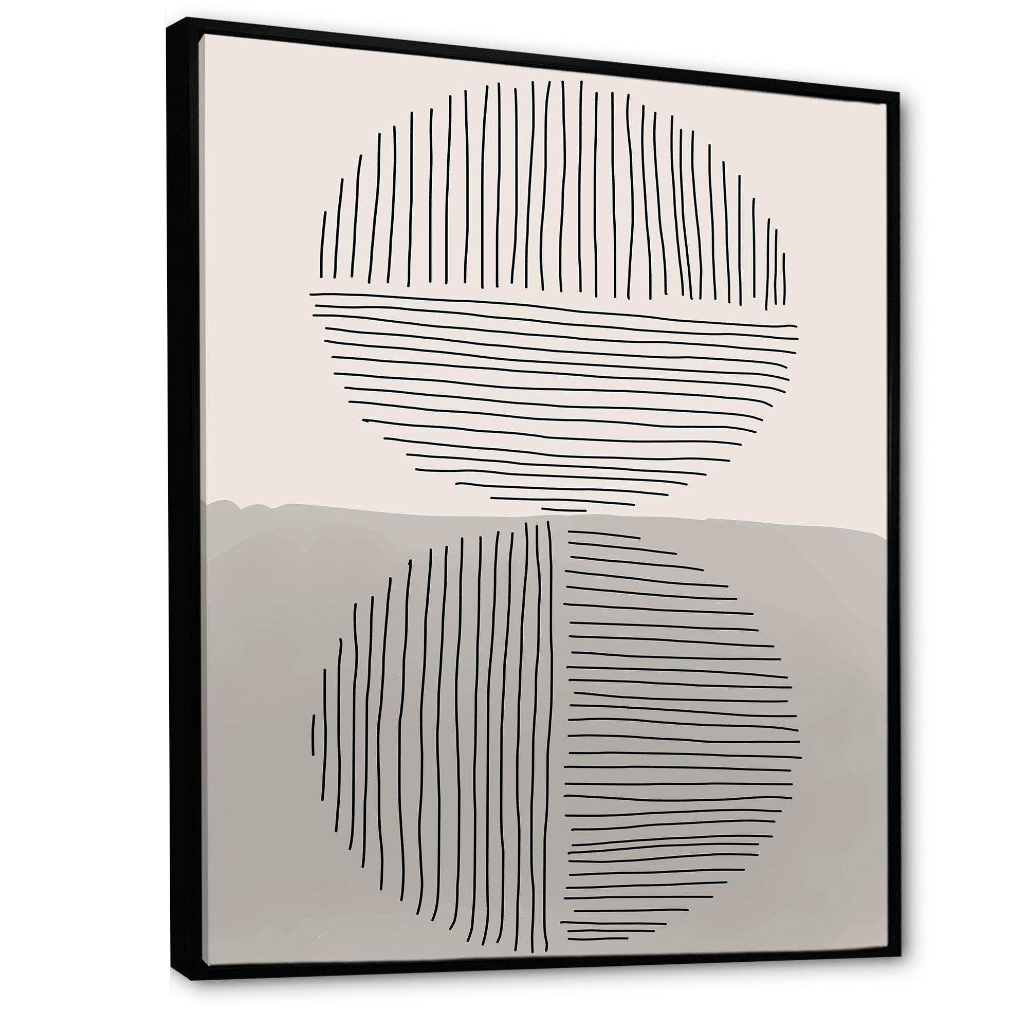 Minimal Geometric Lines And Circle VI