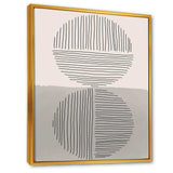 Minimal Geometric Lines And Circle VI