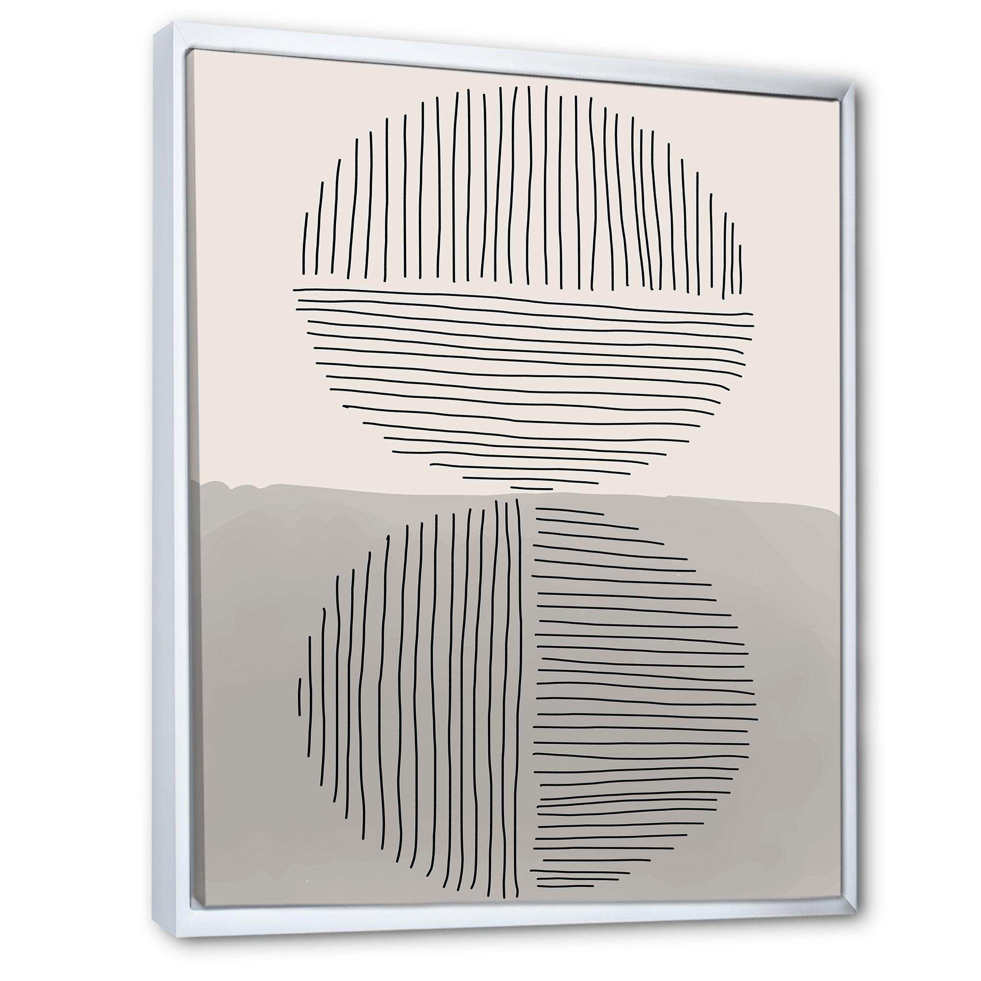 Minimal Geometric Lines And Circle VI