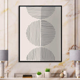 Minimal Geometric Lines And Circle VII