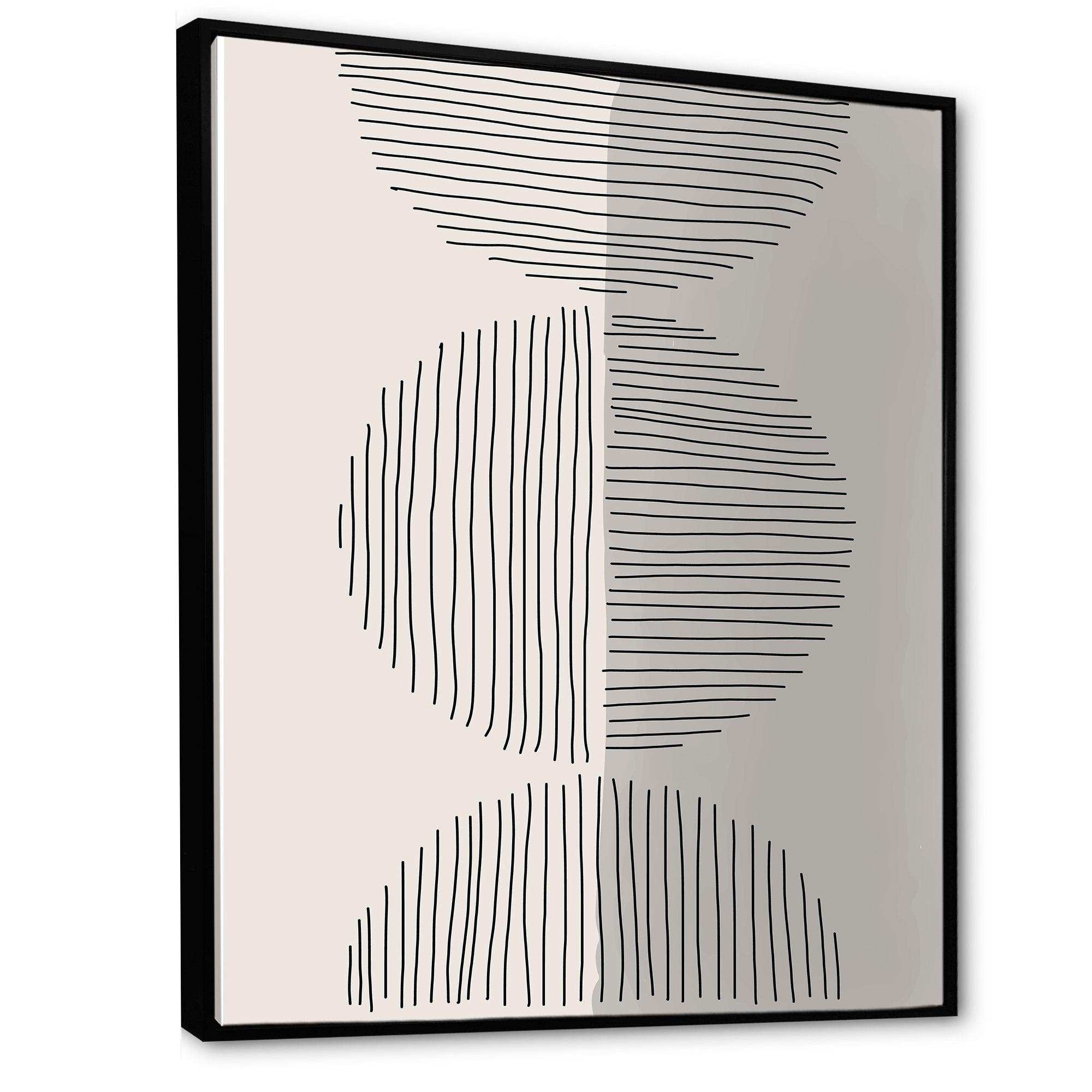 Minimal Geometric Lines And Circle VII