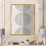 Minimal Geometric Lines And Circle VII