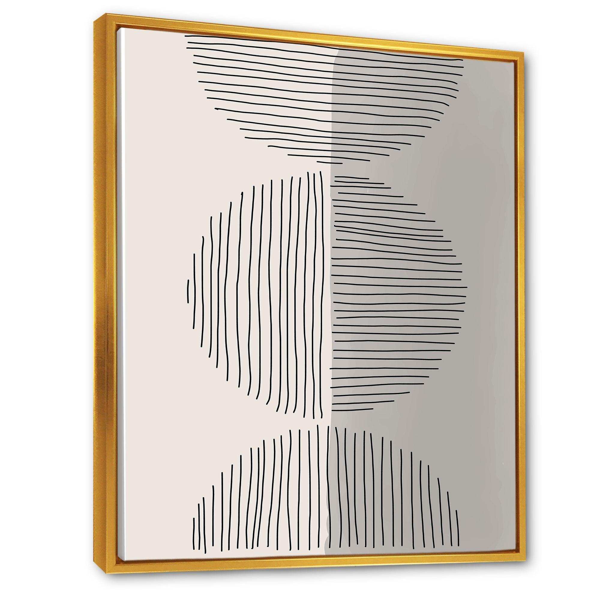 Minimal Geometric Lines And Circle VII