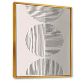 Minimal Geometric Lines And Circle VII