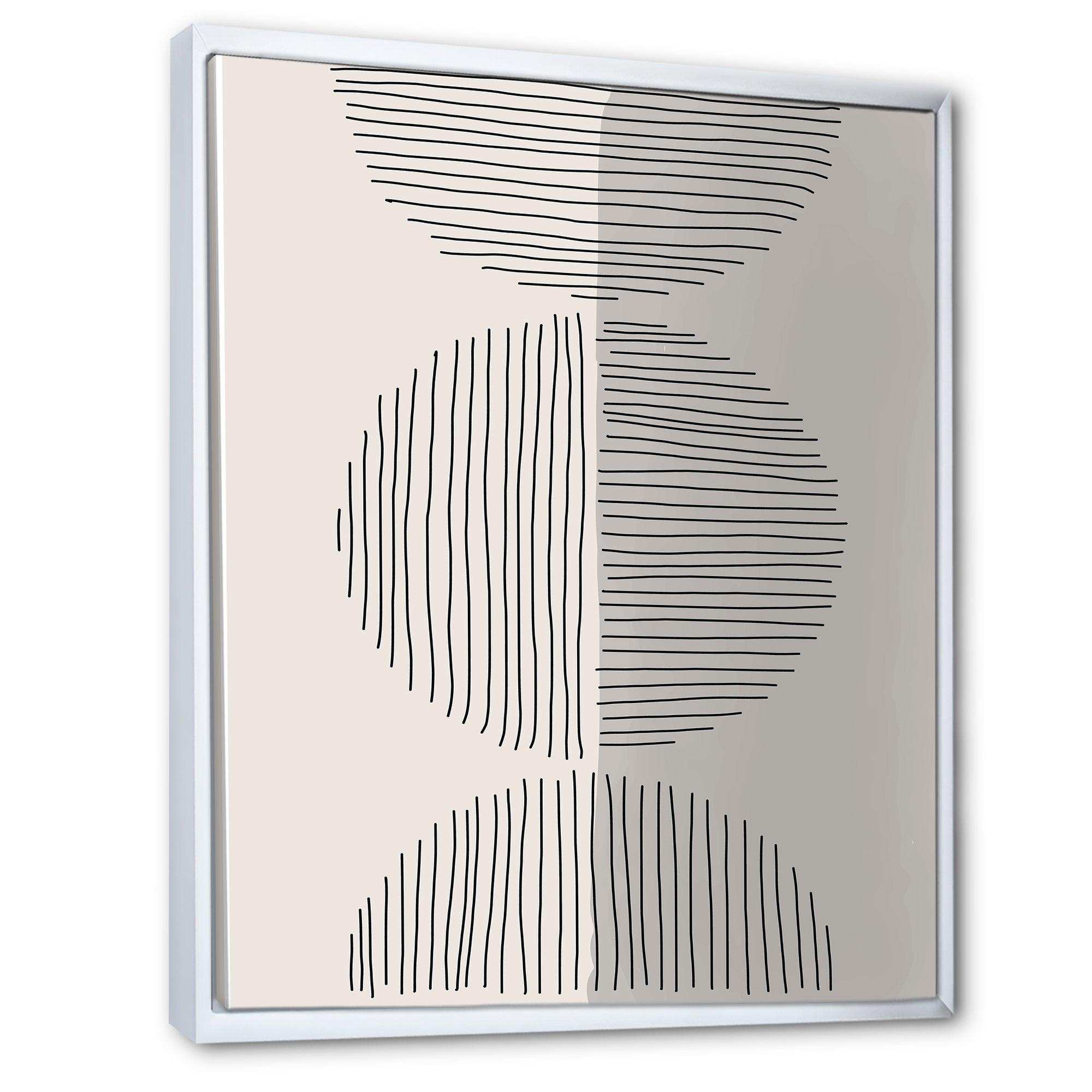 Minimal Geometric Lines And Circle VII