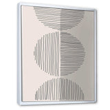 Minimal Geometric Lines And Circle VII