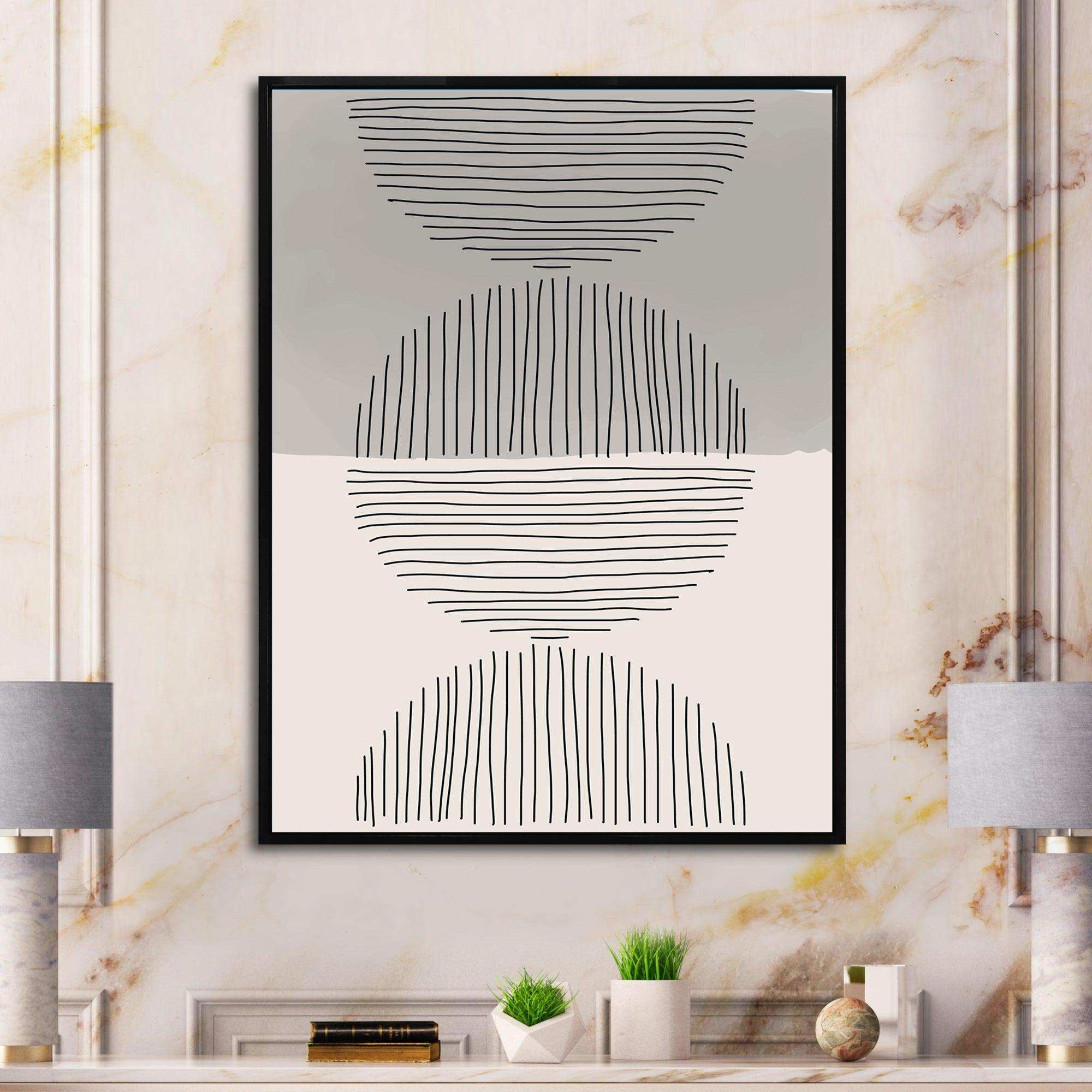 Minimal Geometric Lines And Circle IX