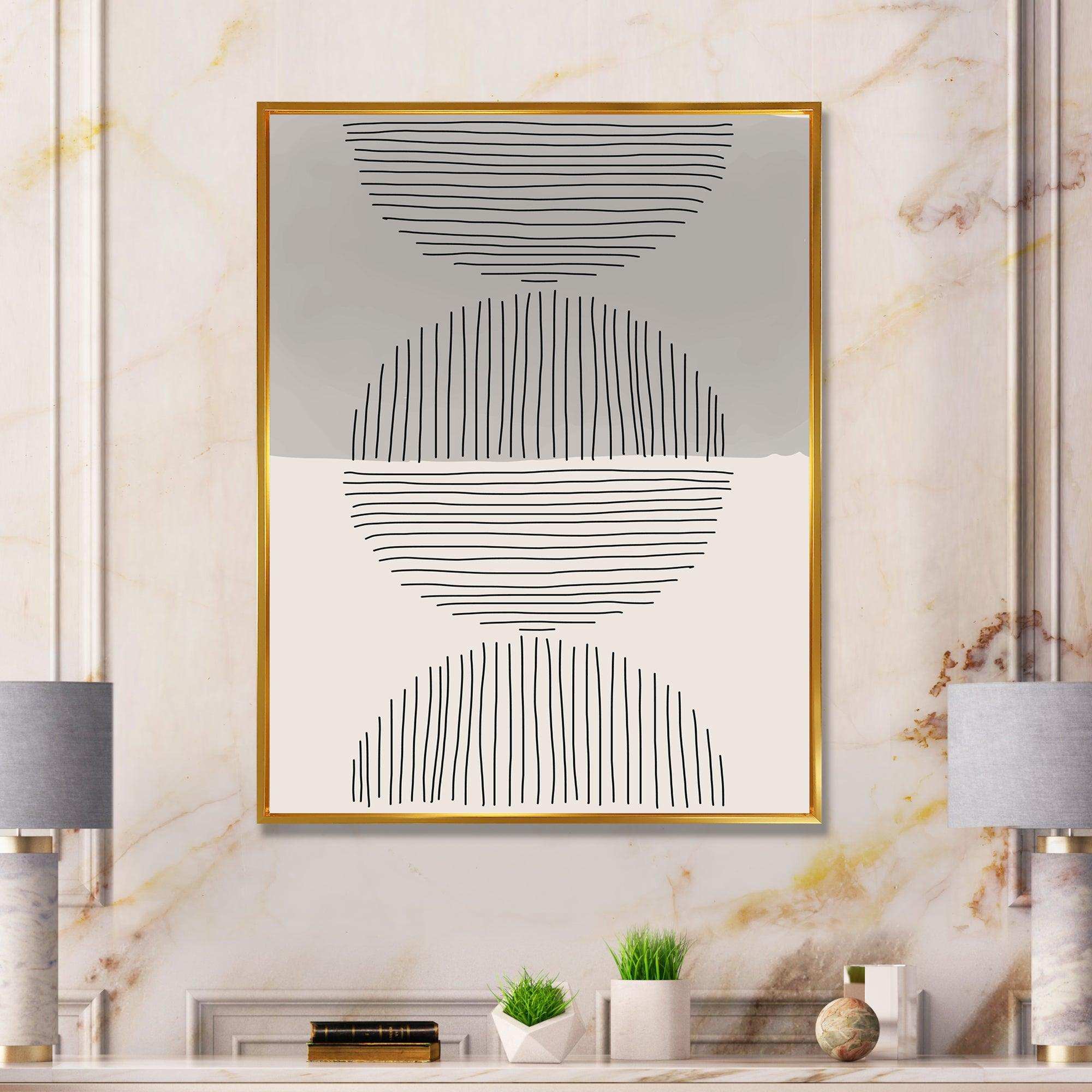 Minimal Geometric Lines And Circle IX
