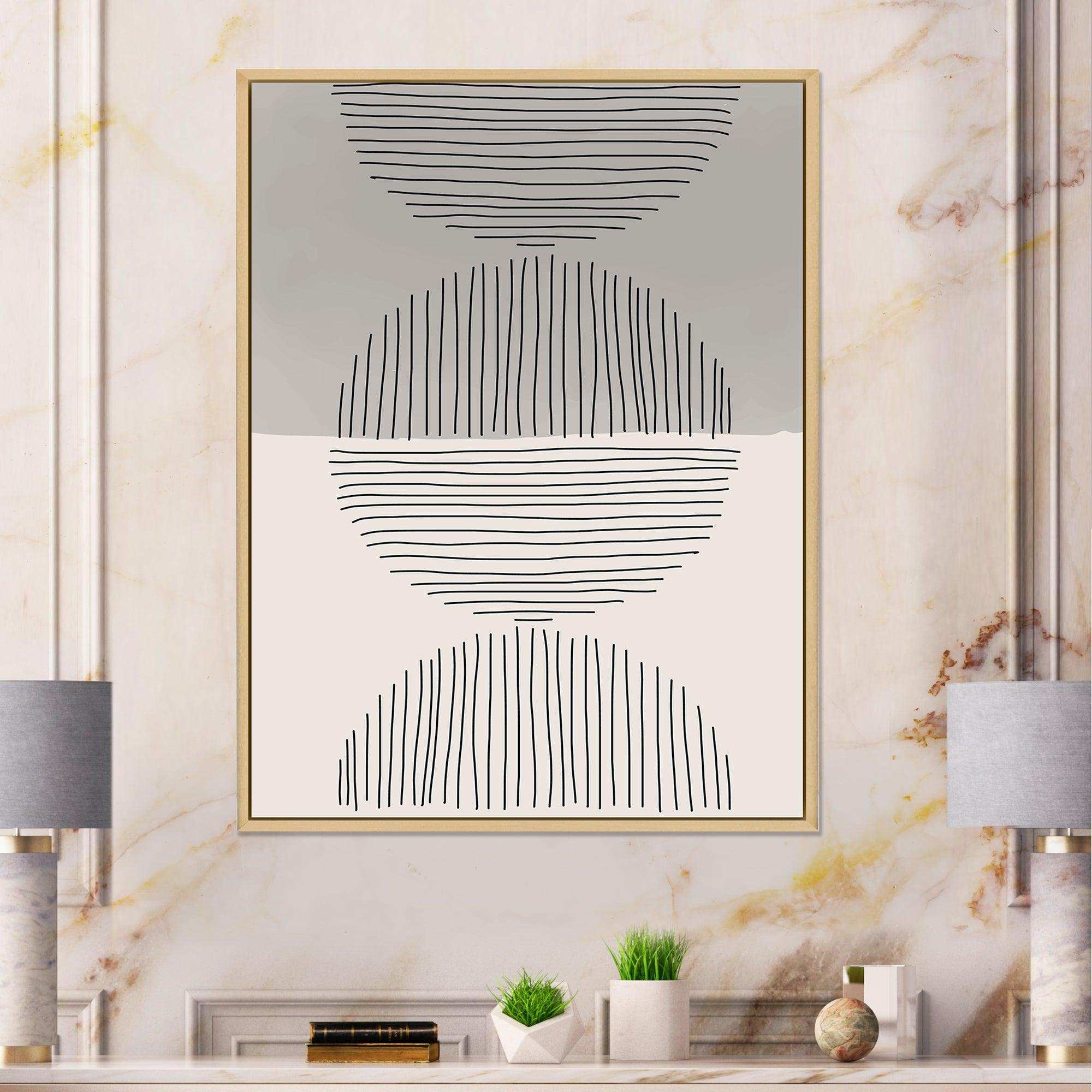Minimal Geometric Lines And Circle IX