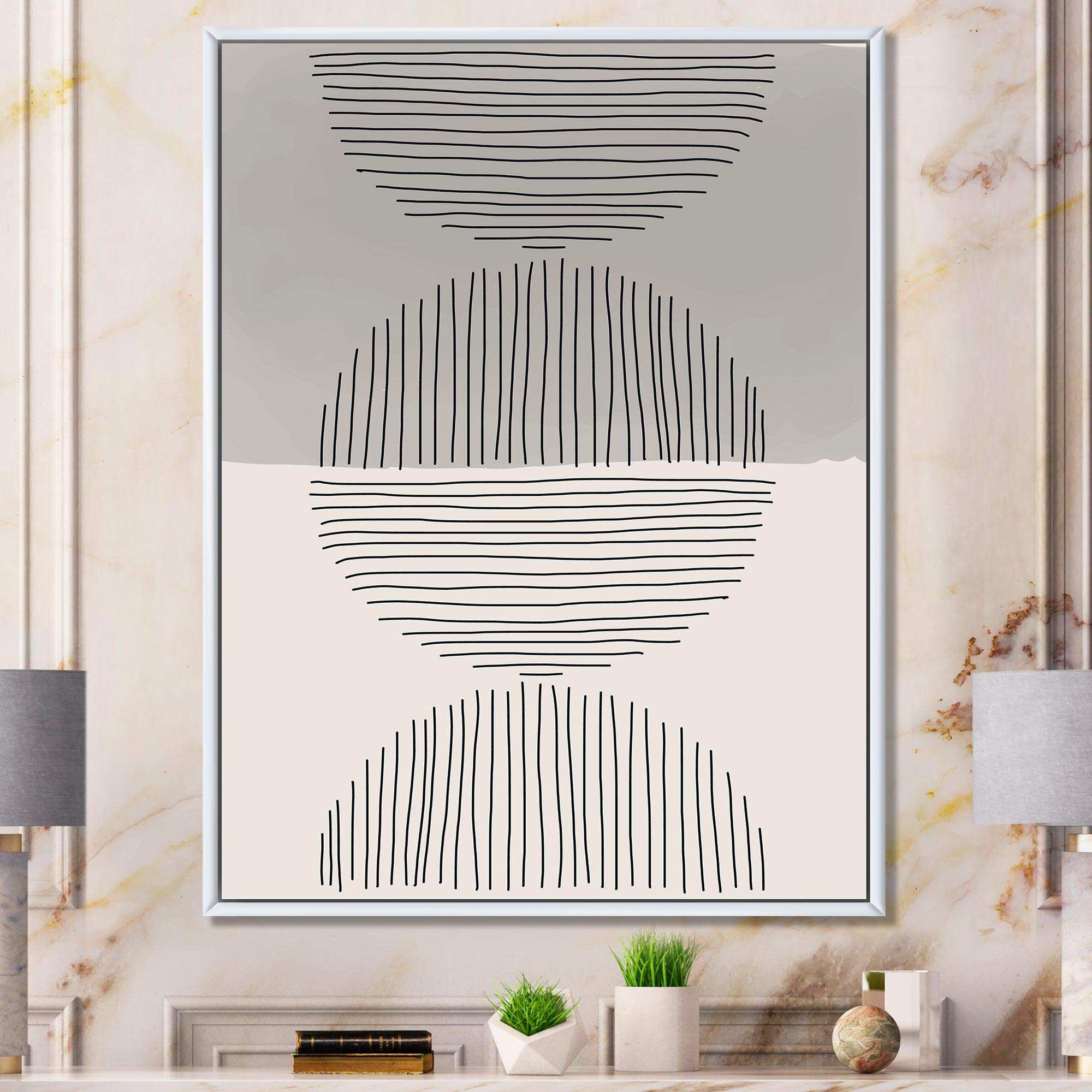 Minimal Geometric Lines And Circle IX