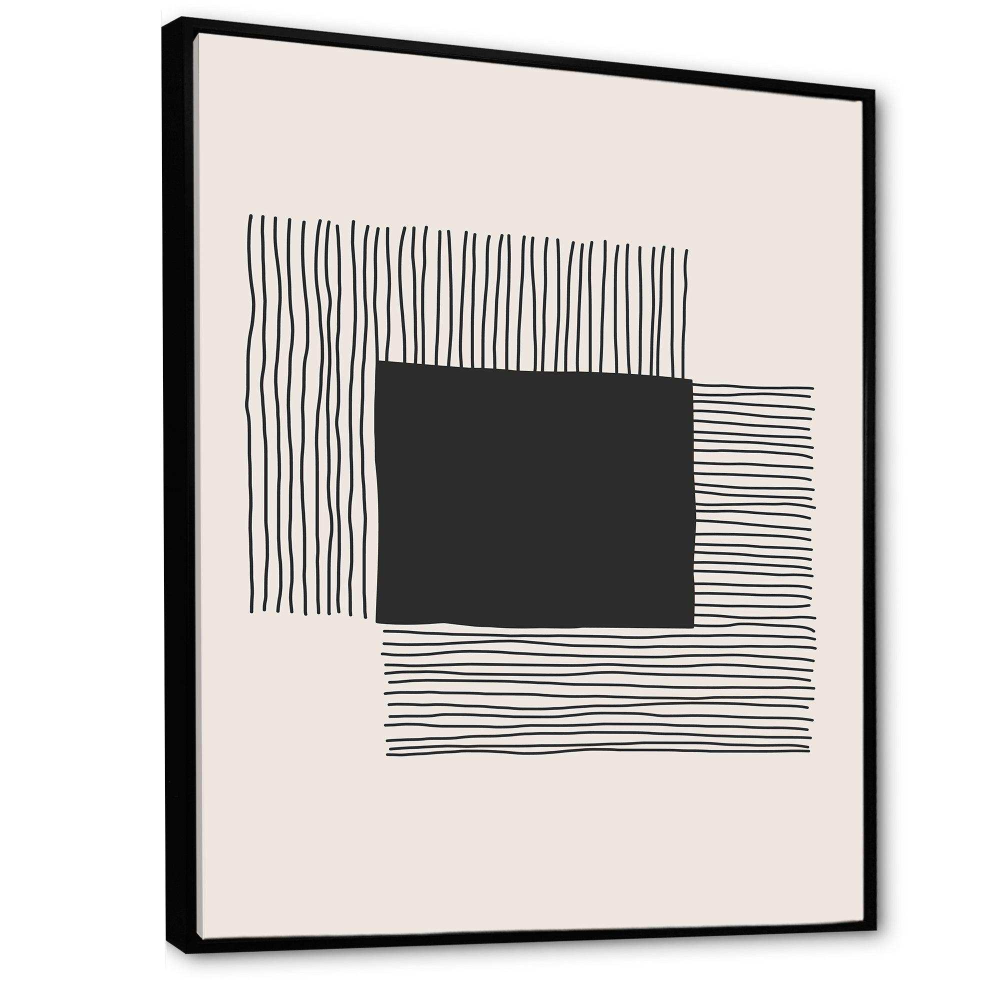 Minimal Geometric Lines And Squares VI