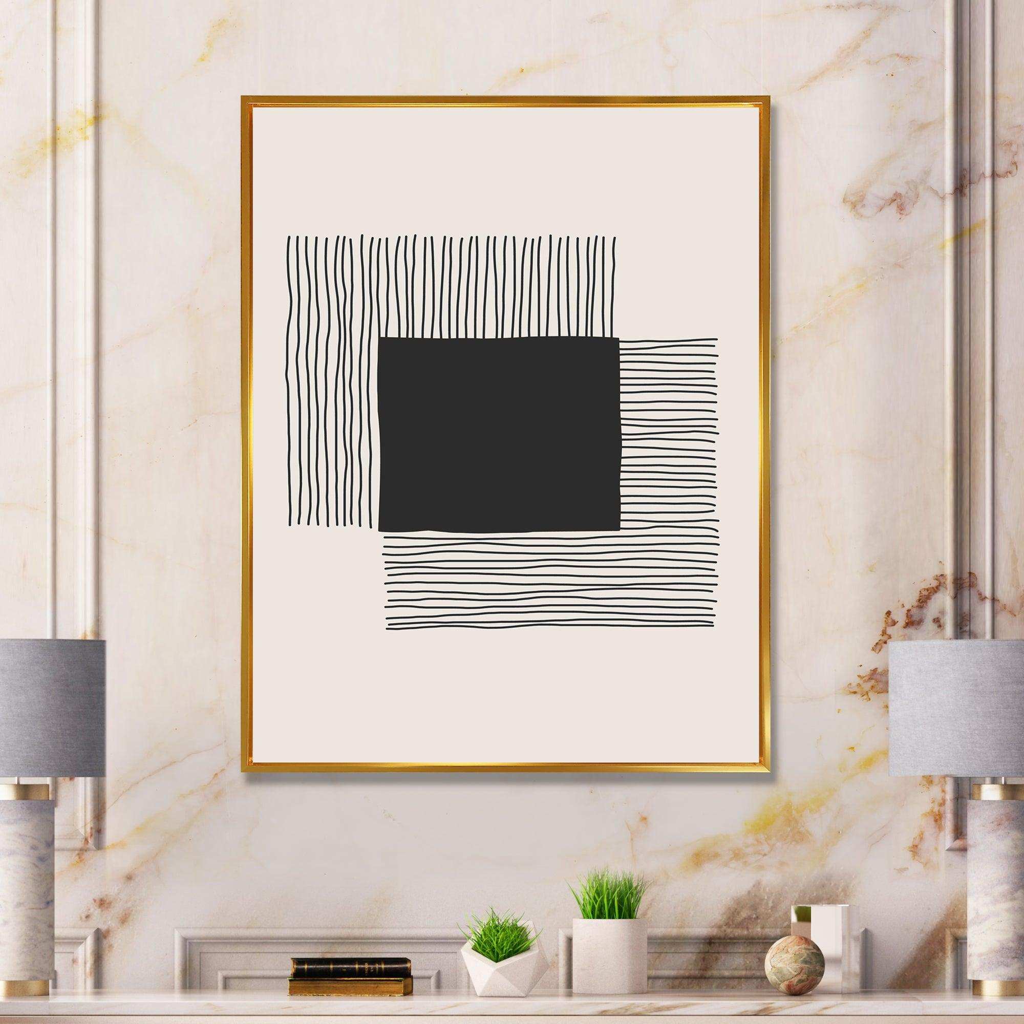 Minimal Geometric Lines And Squares VI