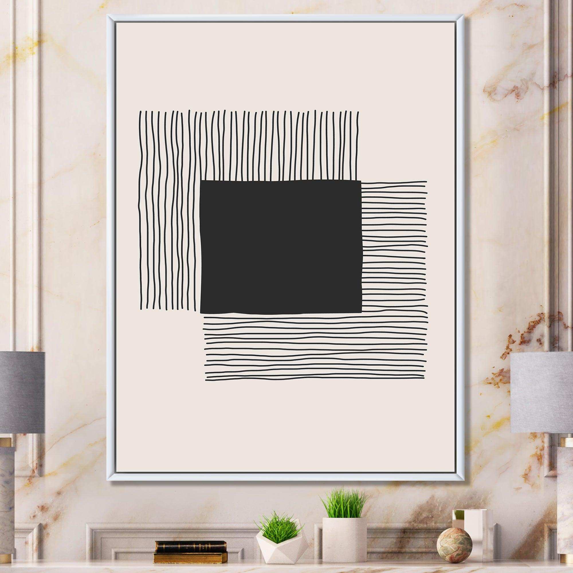 Minimal Geometric Lines And Squares VI