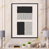 Minimal Geometric Lines And Squares VII