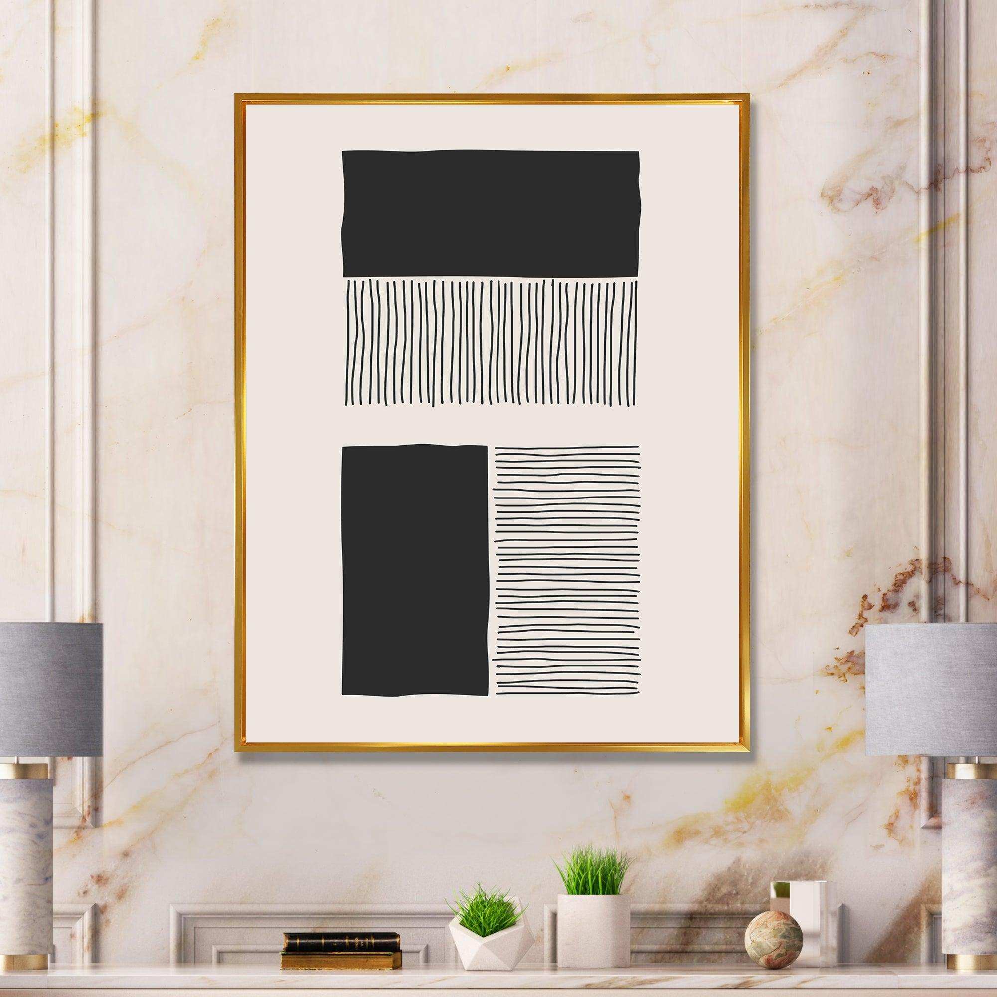 Minimal Geometric Lines And Squares VII