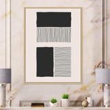 Minimal Geometric Lines And Squares VII