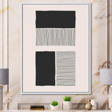 Minimal Geometric Lines And Squares VII