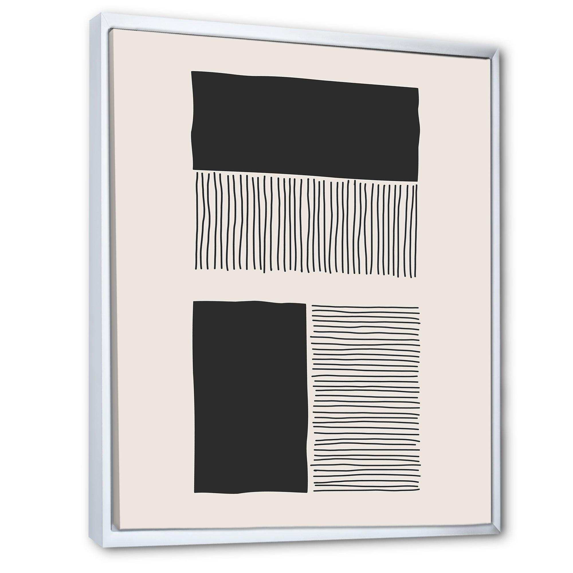 Minimal Geometric Lines And Squares VII