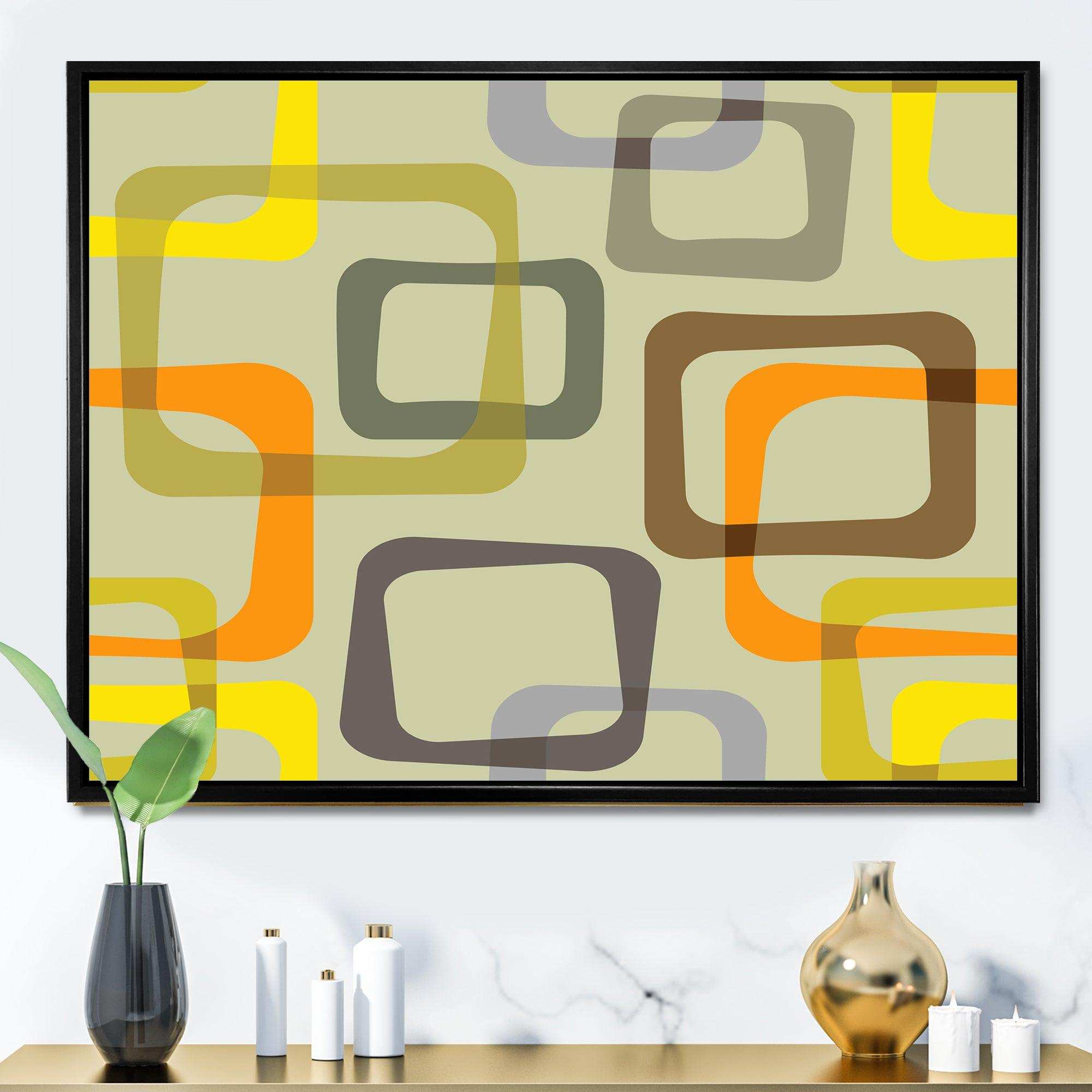 Retro Square Design VII